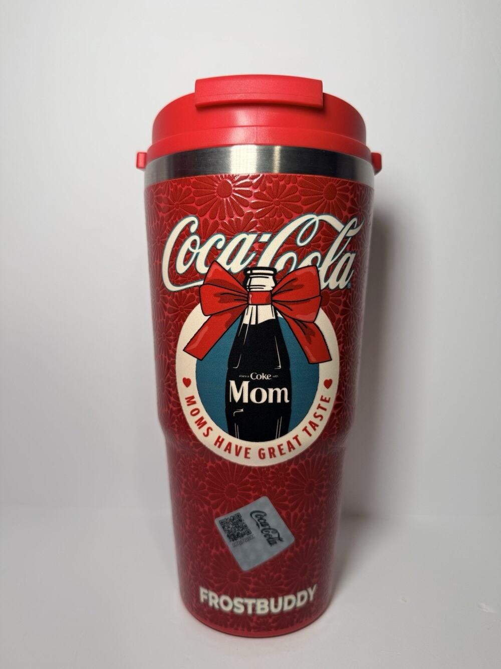 Frost Buddy X Coca-Cola MOM'S FAVORITE To Go Buddy Cup Insulator Tumbler NWT NIB